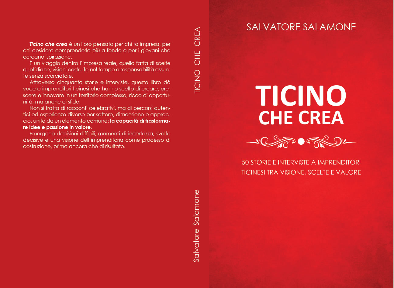Copertina libro Ticino che crea