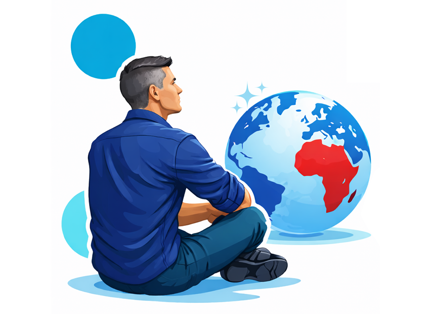 Salvatore Salamone davanti al mondo